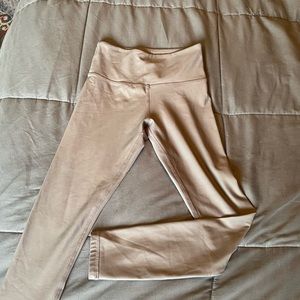 Zyia Gray Metallic leggings